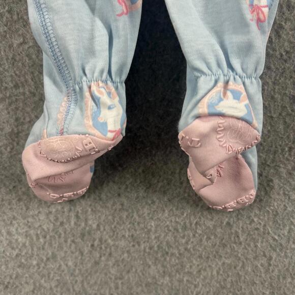 The Beaufort Bonnet Company Noelle's Night Night Footed Dear Friends 3/6 Mos - Picture 6 of 6